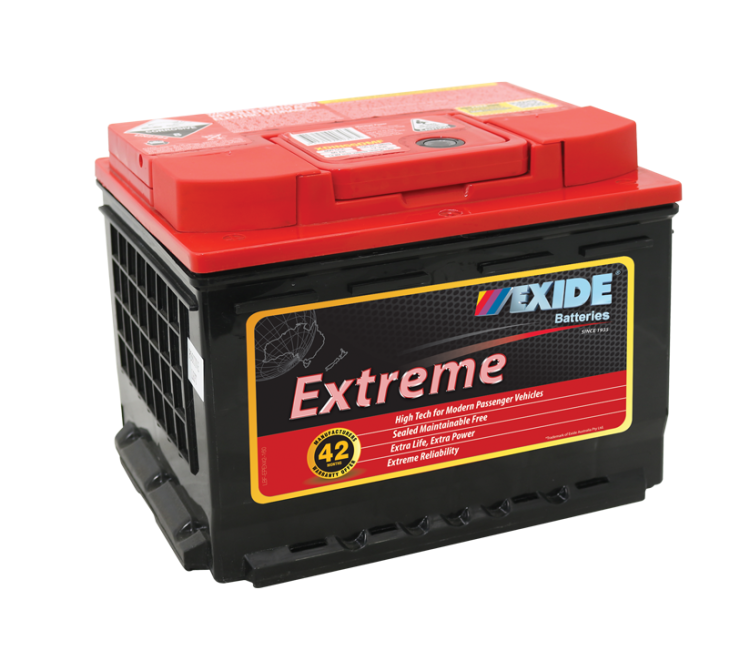 Exide EXTREME XDIN55DMF Battery 600CCA