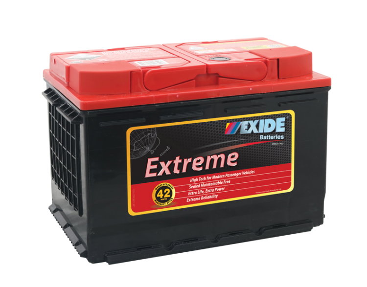 Exide EXTREME XDIN66HMF Battery 750CCA