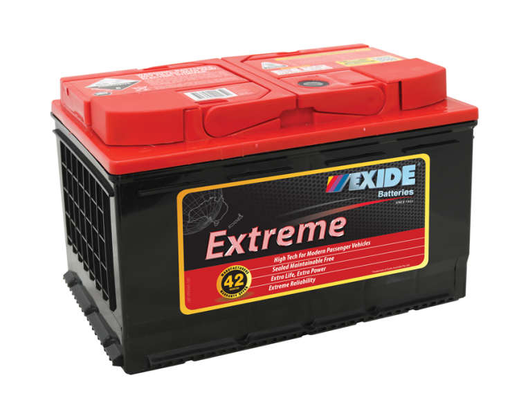 Exide EXTREME XDIN66MF Battery 700CCA