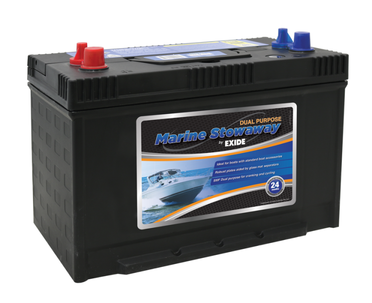 Exide STOWAWAY MSDP31 Battery 830CCA