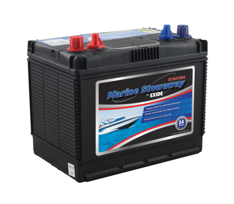 Exide STOWAWAY MSST24 Battery 600CCA