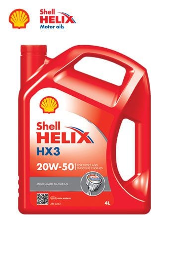 Shell HELIX HX3  20W-50 Engine 4L