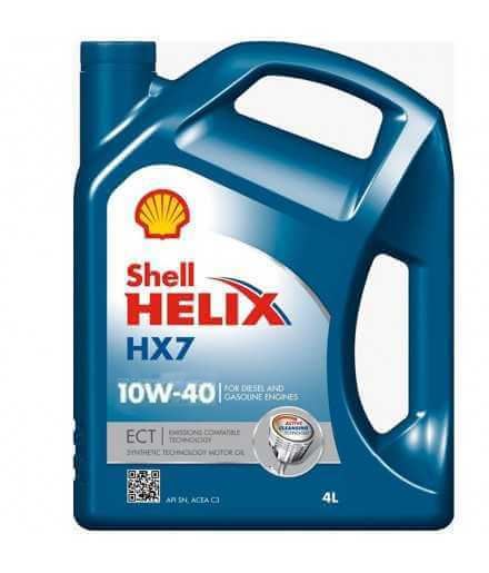 Shell HELIX HX7 ECT  10W-40 Engine 4L