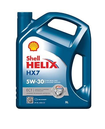 Shell HELIX HX7 ECT  5W-30 Engine 5L