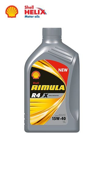 Shell RIMULA R4 X  15W-40 Engine 1L