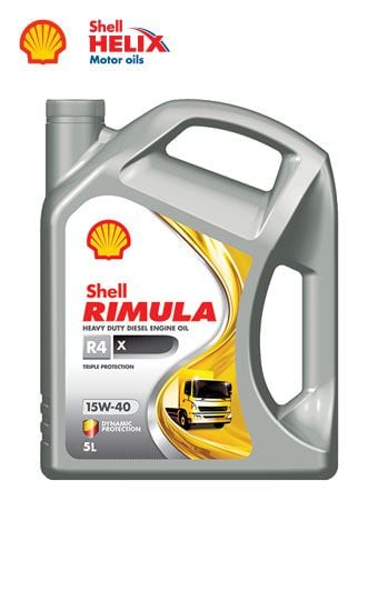 Shell RIMULA R4 X  15W-40 Engine 5L